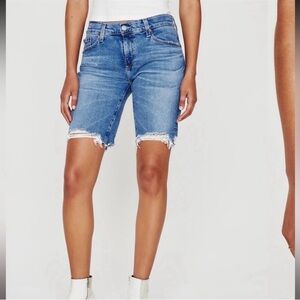 ADRIANO GOLDSCHMIED NEW The Nikki Relaxed Skinny Distressed Shorts SIZE 29 NWT